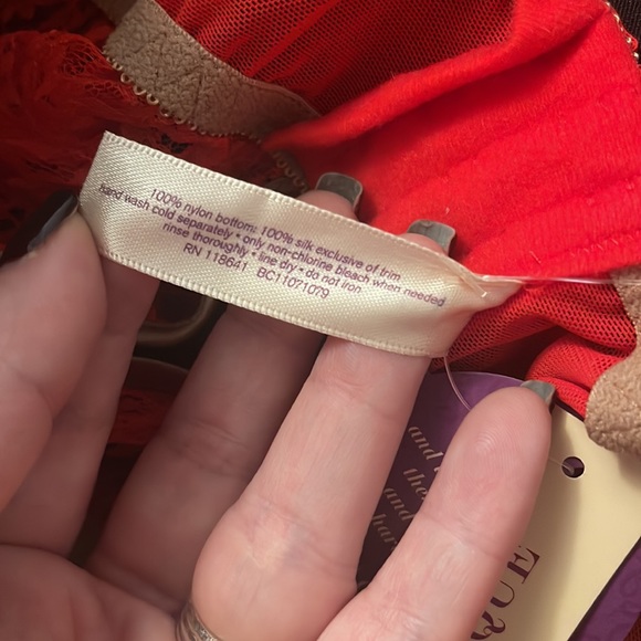 NWT Cacique Plus Lace Teddy and Panty Set - Picture 3 of 9